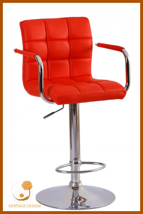 Bar Sandalyeleri Kırmızı